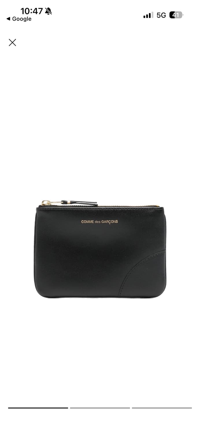 꼼데가르송 SA8100 클래식 레더 지갑 블랙 상품이미지1