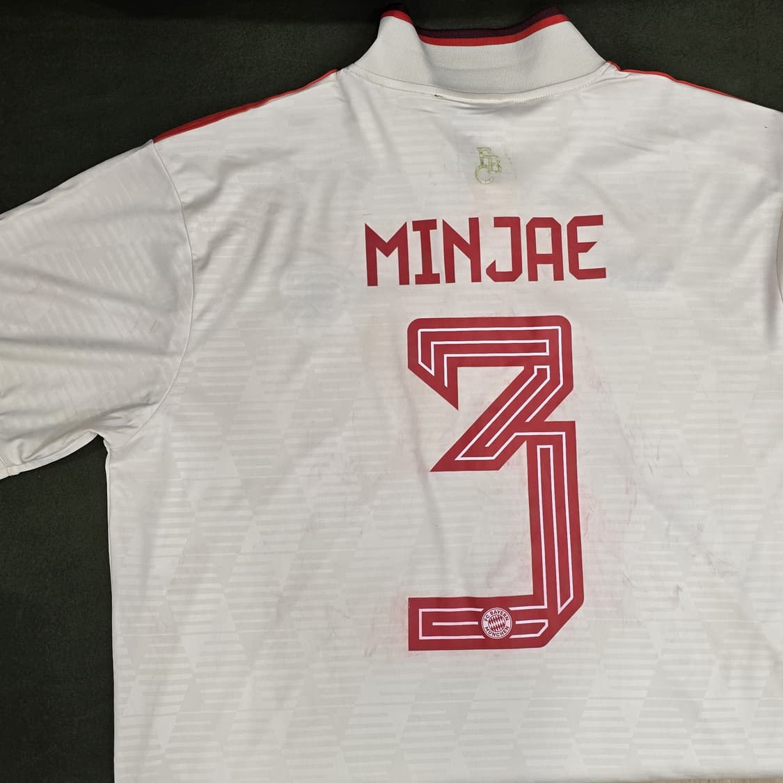 바이에른 뮌헨 김민재 3번 레플리카 아디다스 유니폼 저지 2XL 슬림핏 상품이미지6