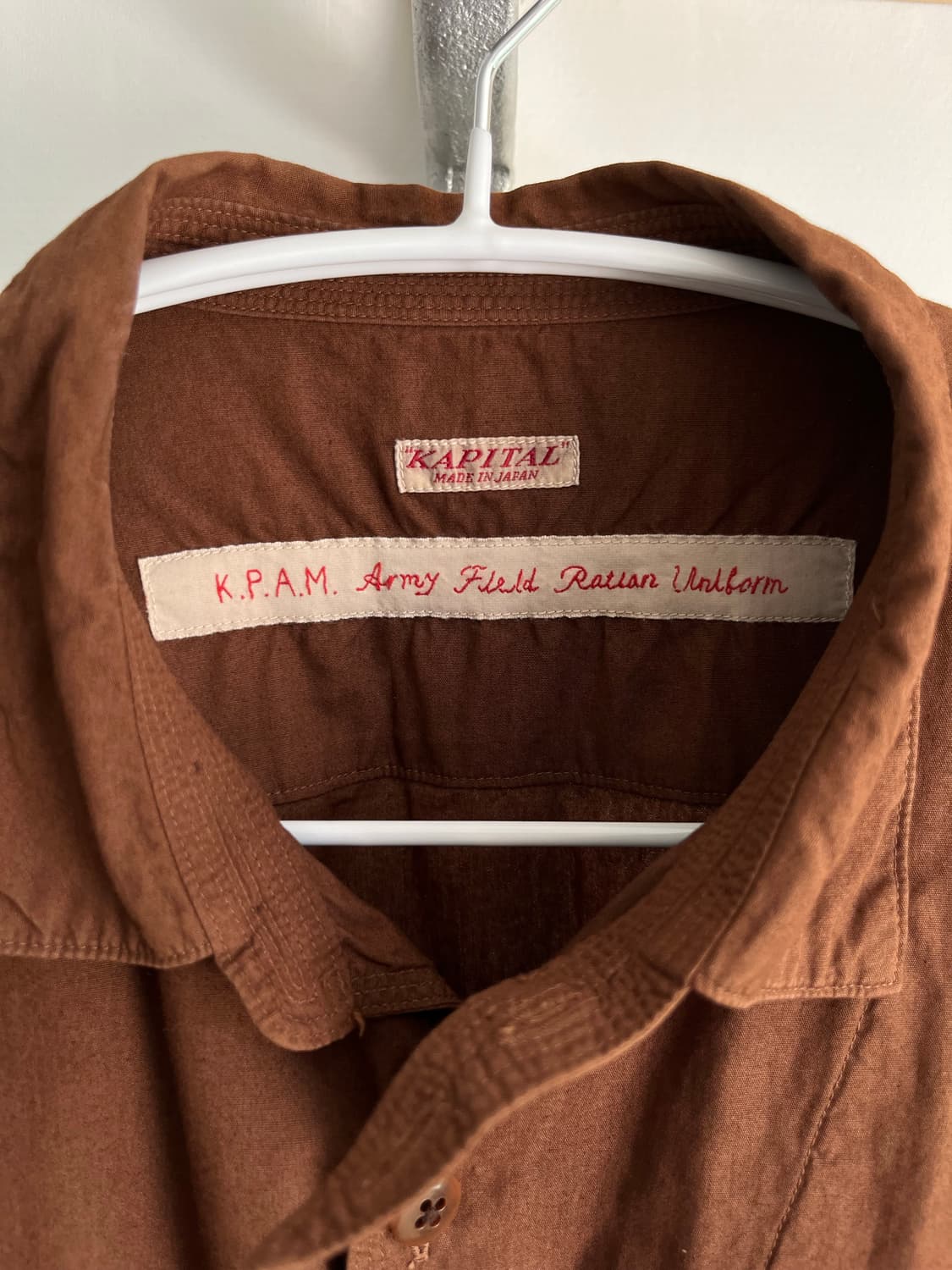 Kapital Army Field Ration Uniform Shirts 상품이미지5