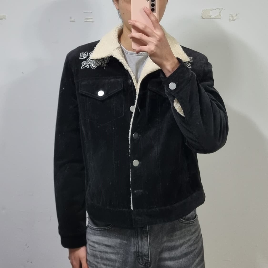 앤아더스토리즈 코듀로이 쉐르파 자켓 상품이미지3