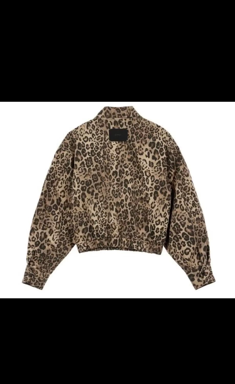 Leopard crop jk 상품이미지2