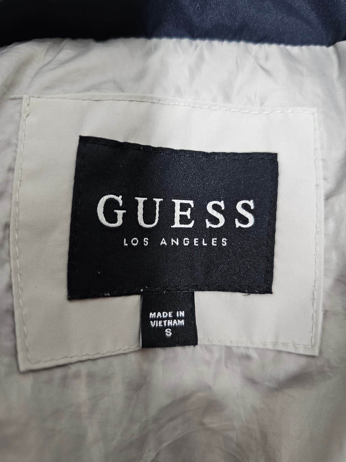 게스 덕다운 숏패딩 S 상품이미지3