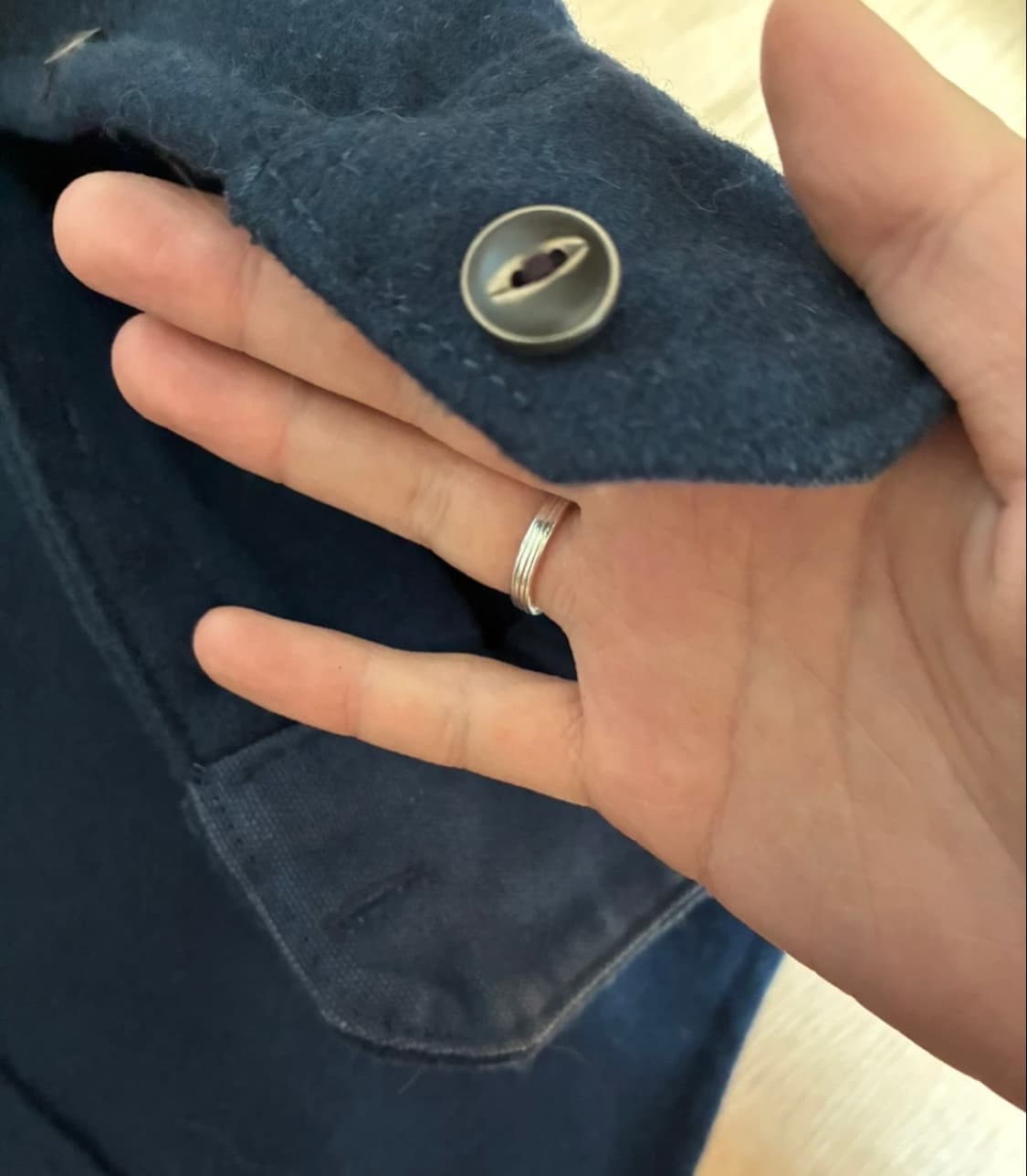 팀버랜드 네이비 셔츠 자켓 상품이미지4