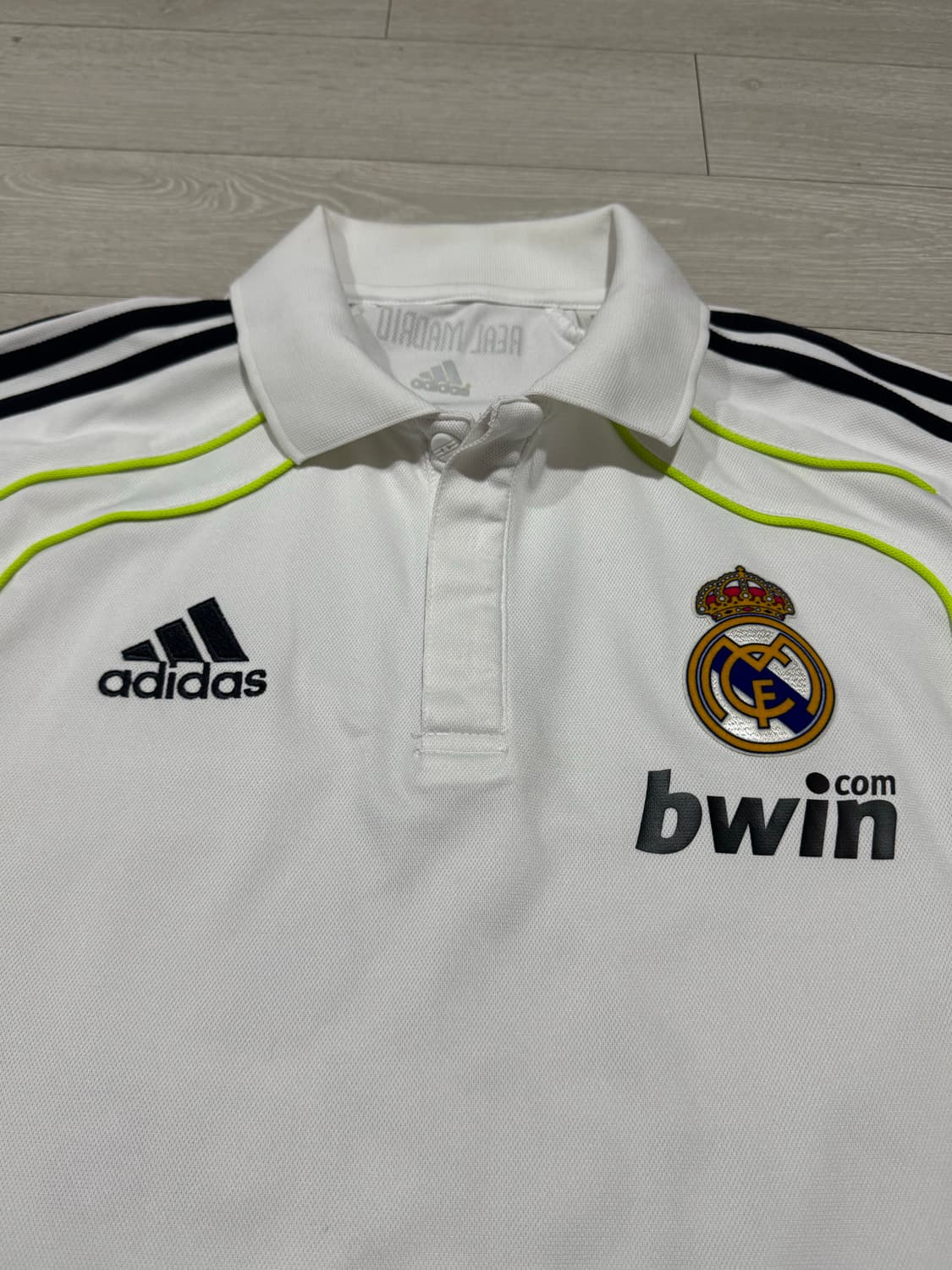 아디다스 레알 마드리드 POLO 슬리브 셔츠  상품이미지2