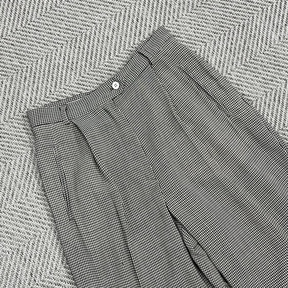 막스마라 하운드체크 슬랙스 v0897 상품이미지3