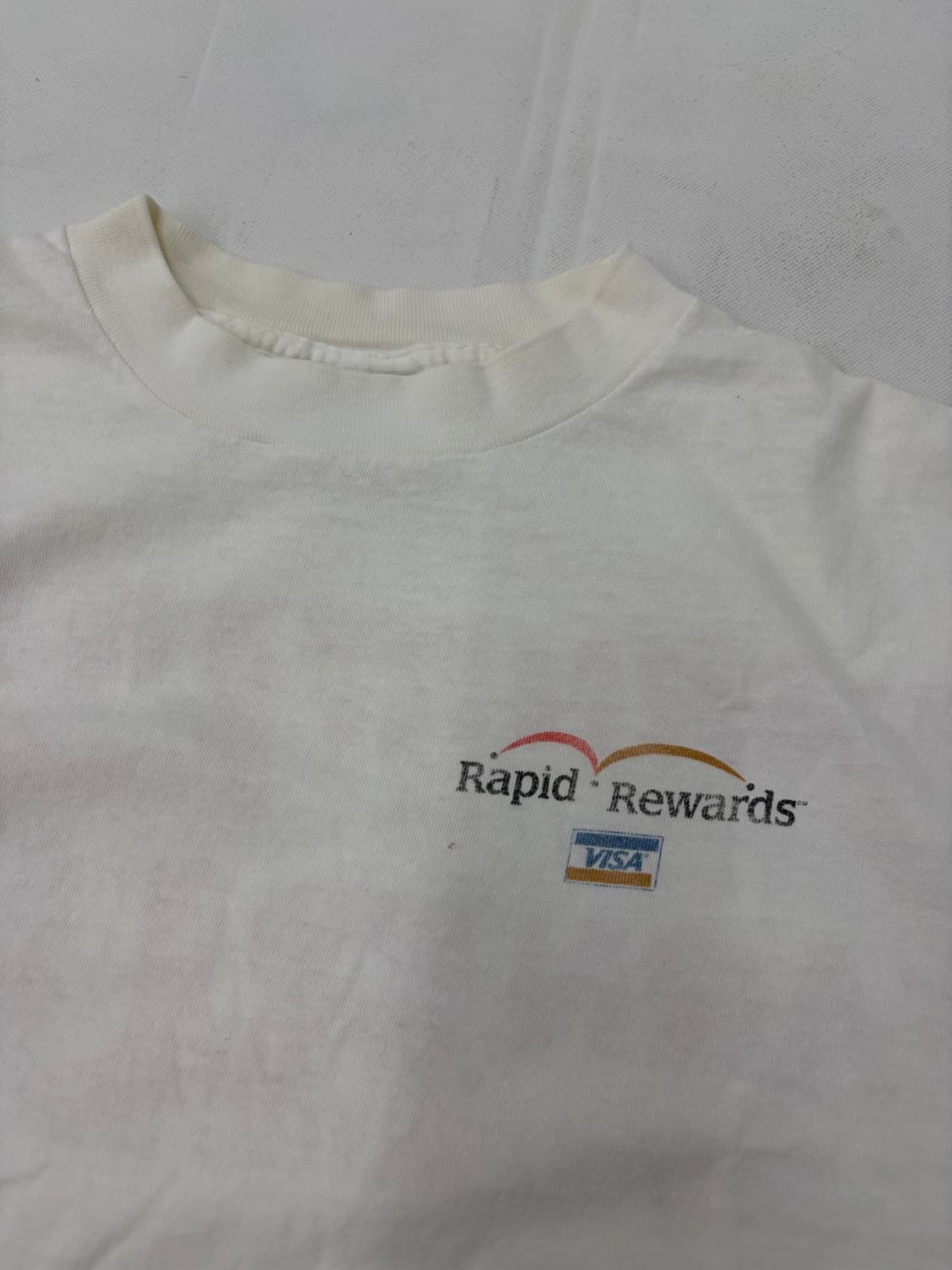 90s Visa Tee (white) 상품이미지6