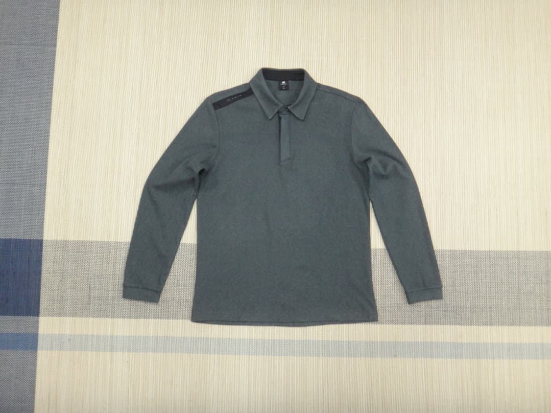 (95) 밀레골프 남성 플리스 카라 긴팔 티셔츠 상품이미지1