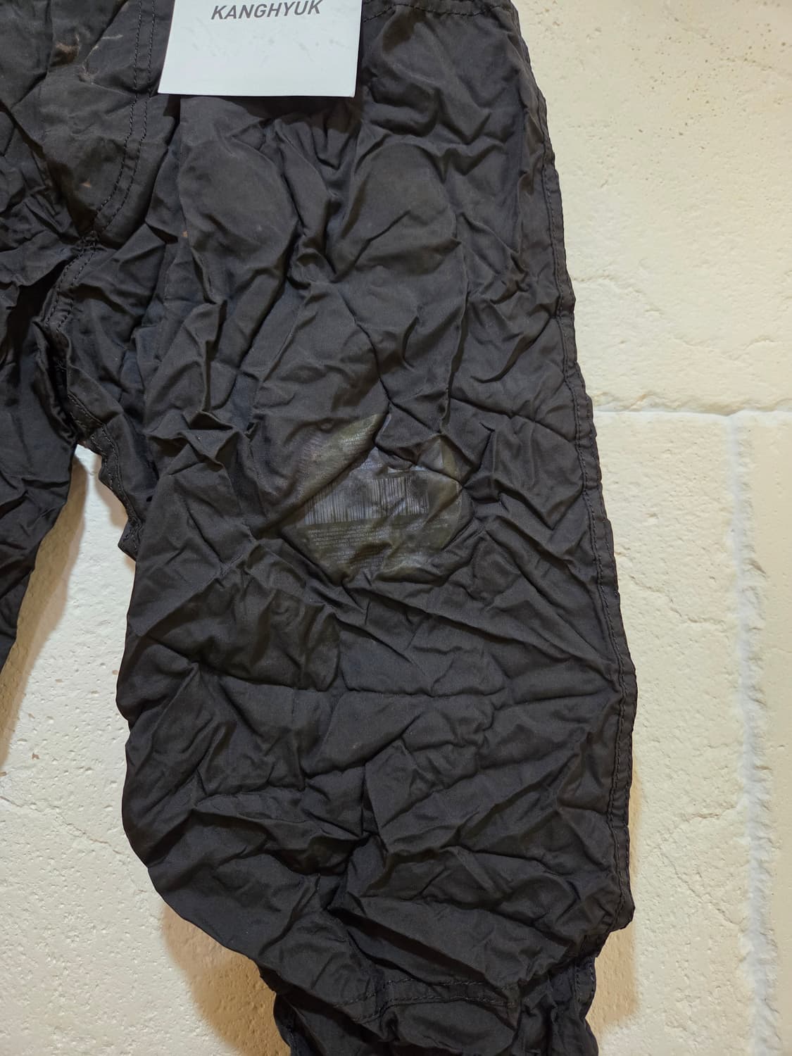 강혁 에어백 슈링크 트라우저 M사이즈 새상품 상품이미지3