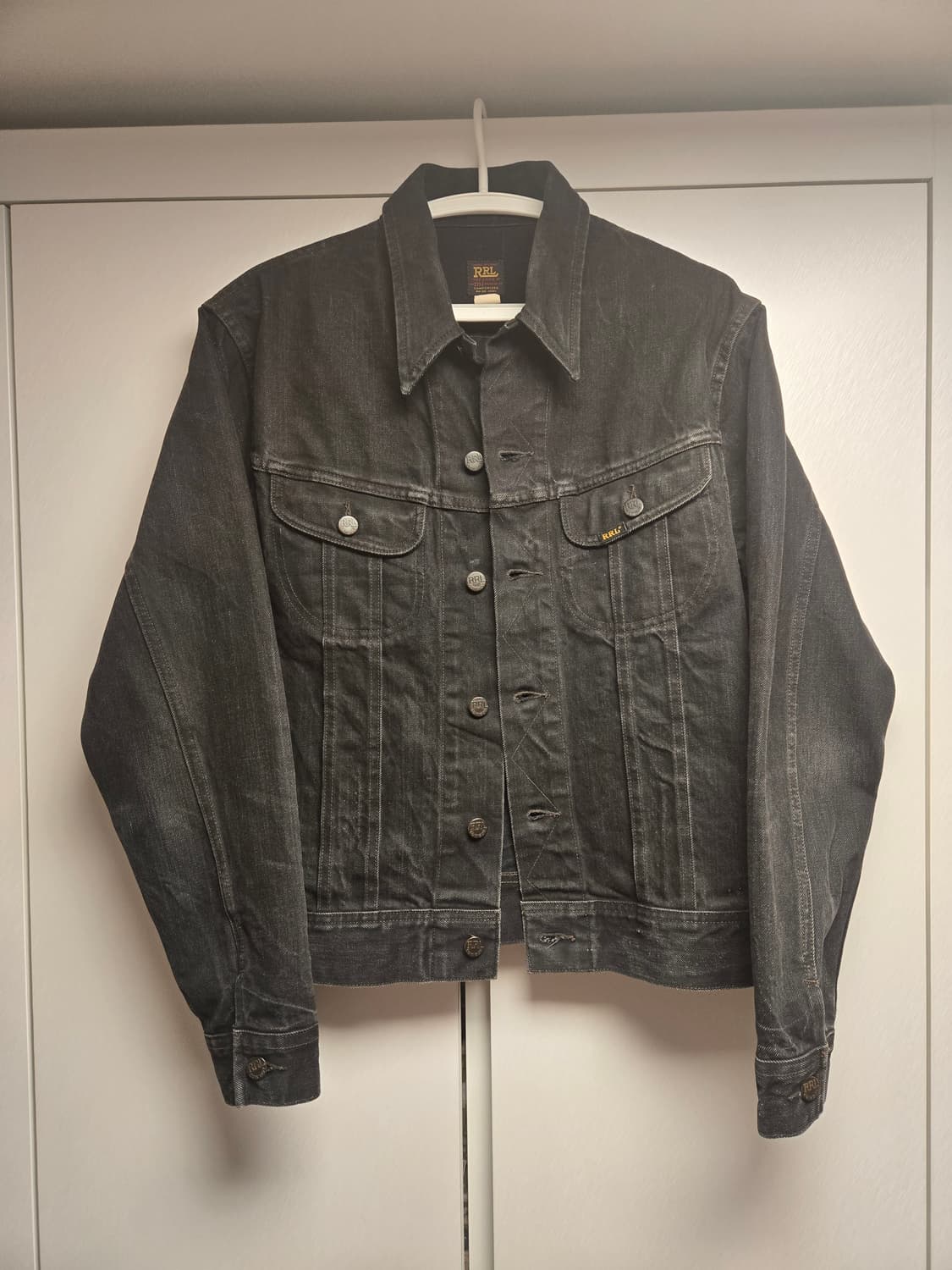 RLL lot271 블랙 데님자켓  M사이즈 상품이미지1