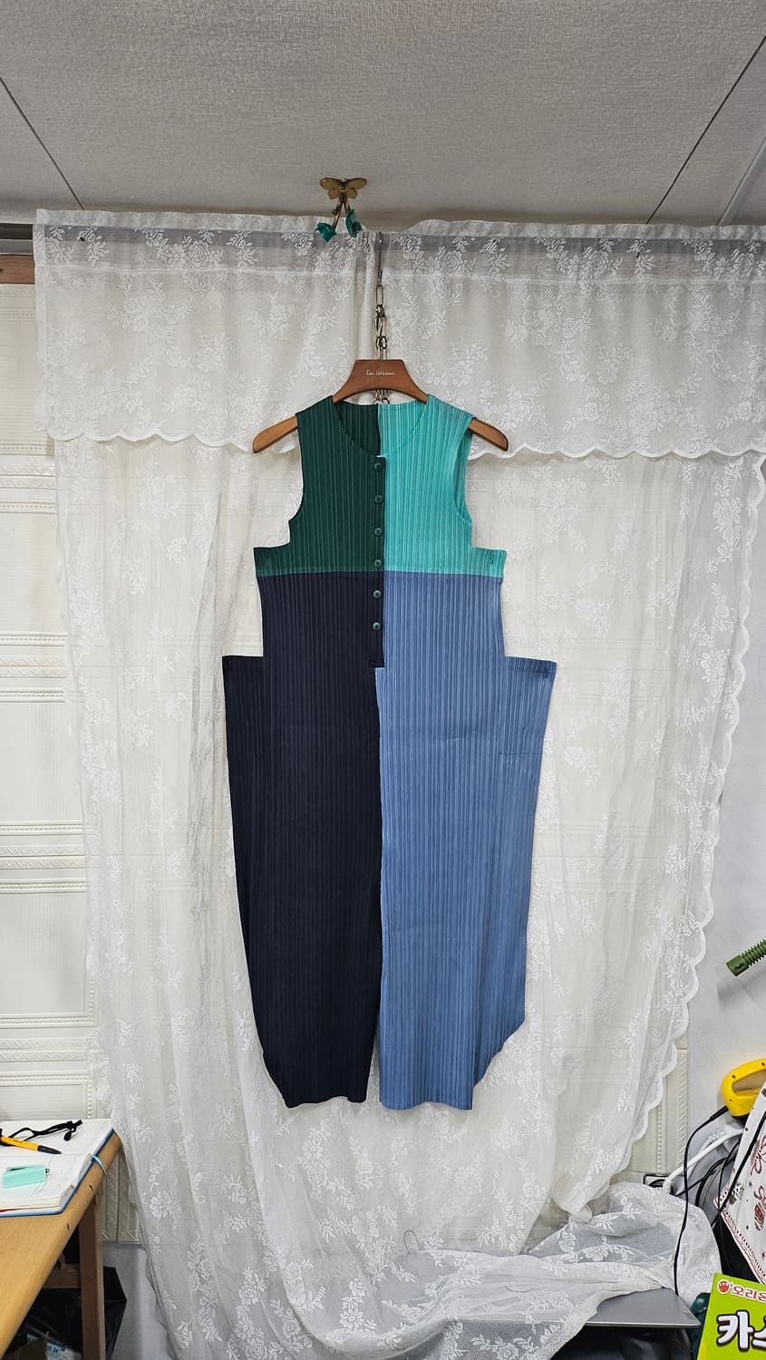 플리츠 롱원피스 바지 상품이미지2