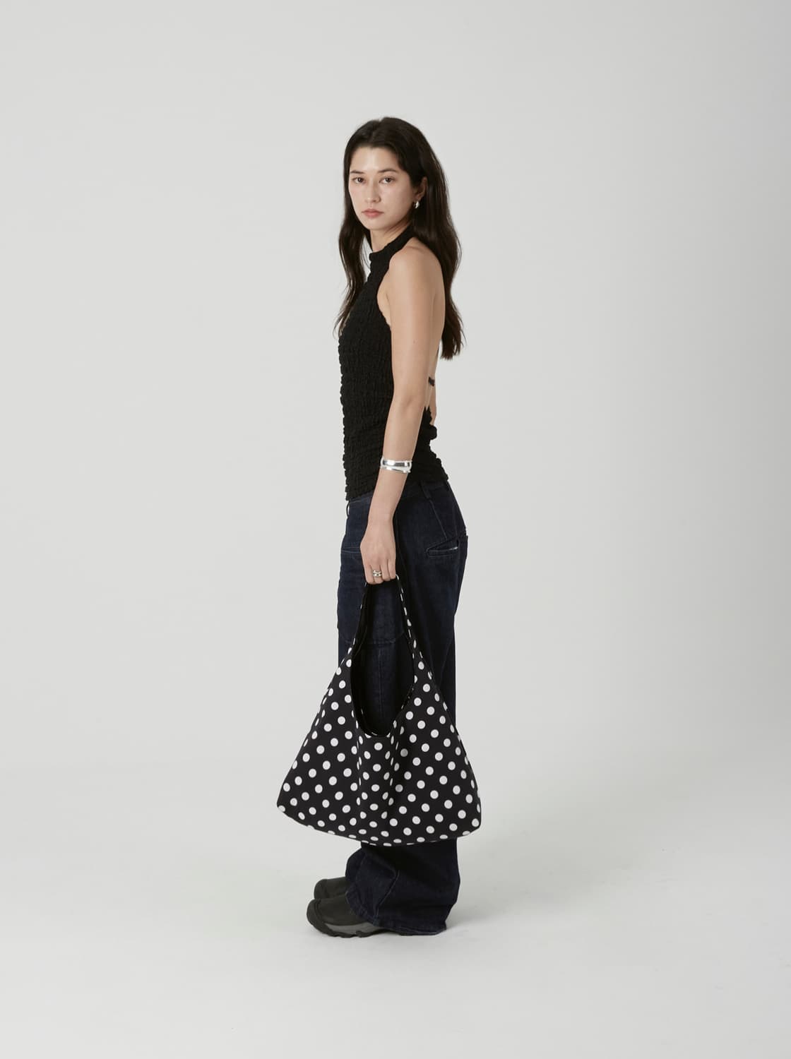 카나리 TWO WAY BAG -DOT & GLOSSY 상품이미지2