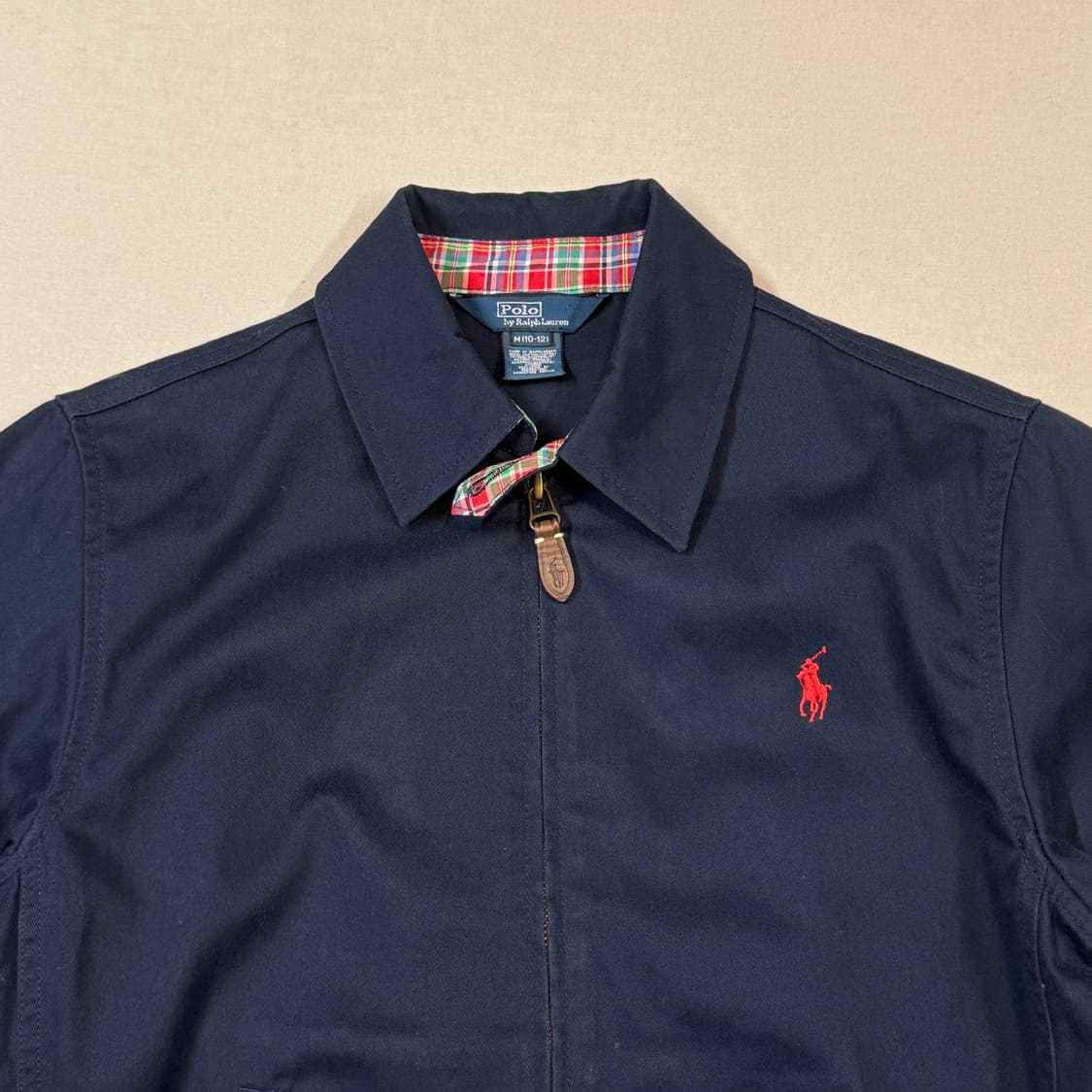 폴로 랄프로렌 베이포트 스윙탑 코튼 자켓 아동용 10-12 상품이미지3