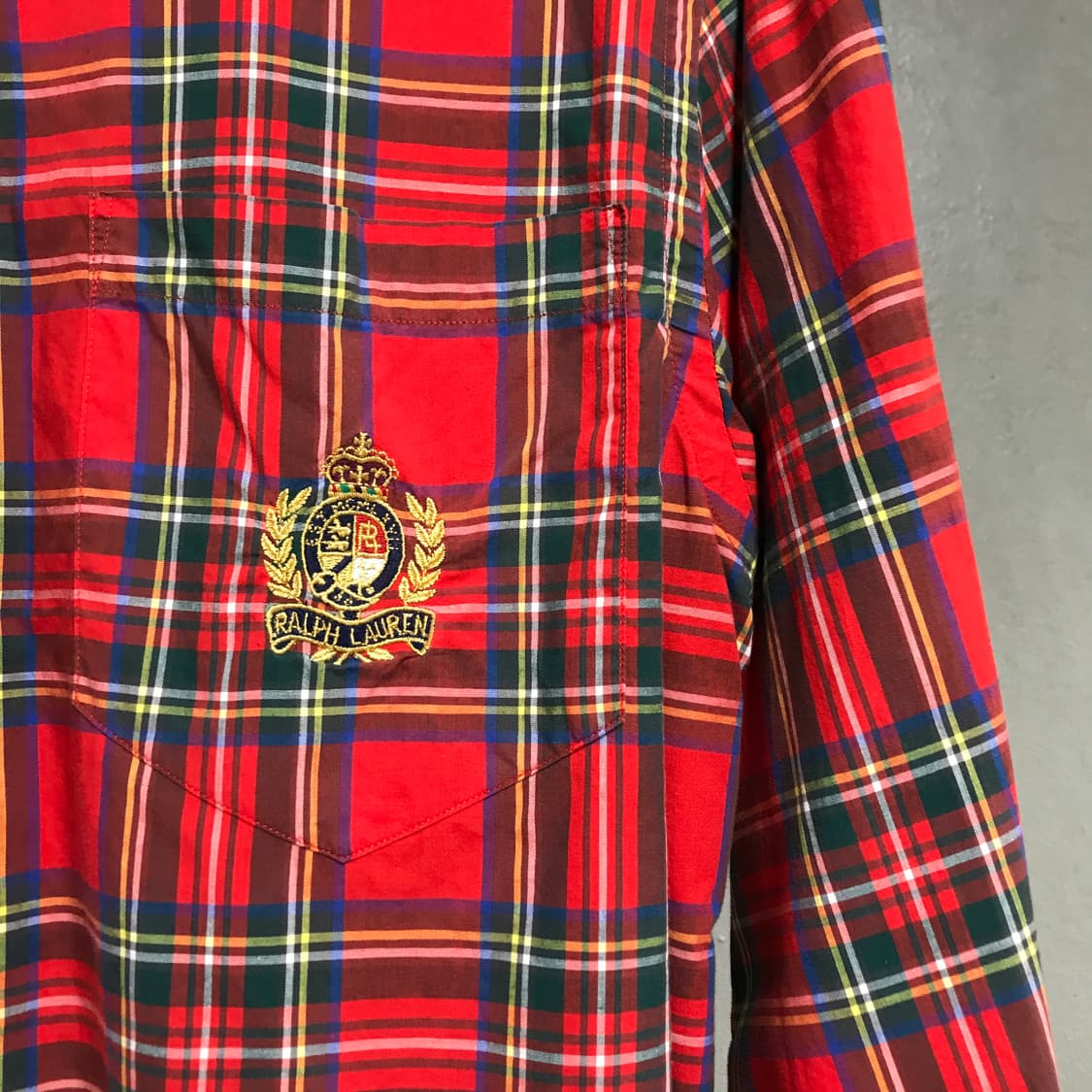 폴로 랄프로렌 체크 셔츠 90 상품이미지4
