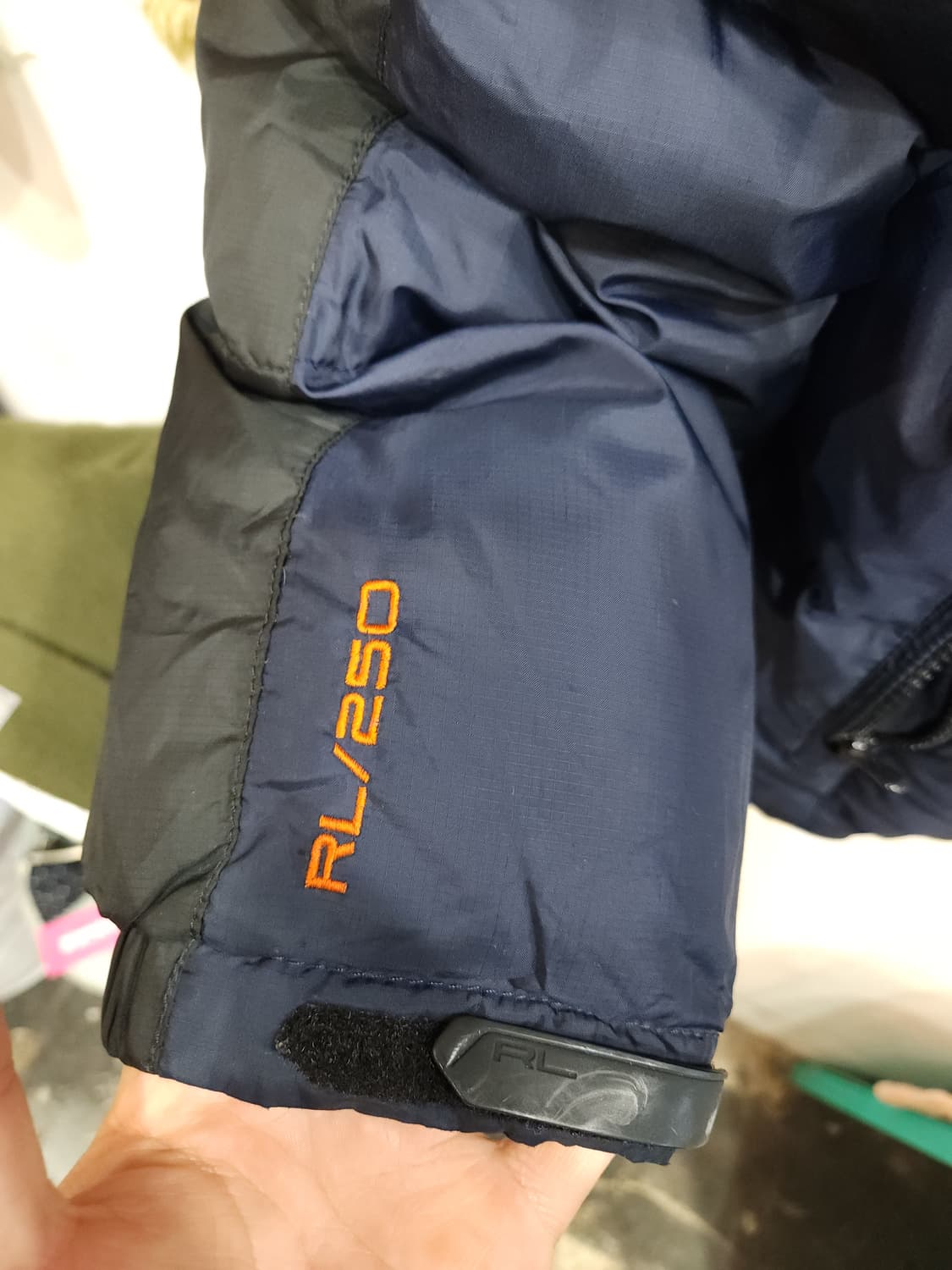 폴로 랄프로렌 배색 오리털 패딩점퍼

 상품이미지6