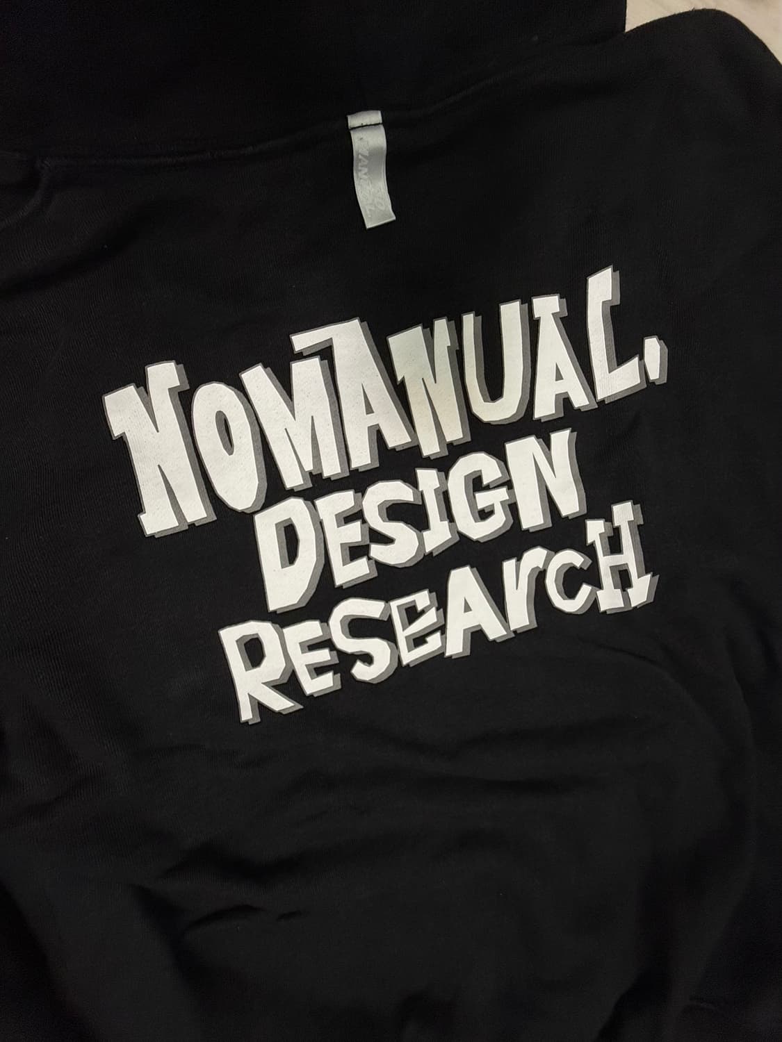 NOMANUAL HOODIE BLACK L 상품이미지2