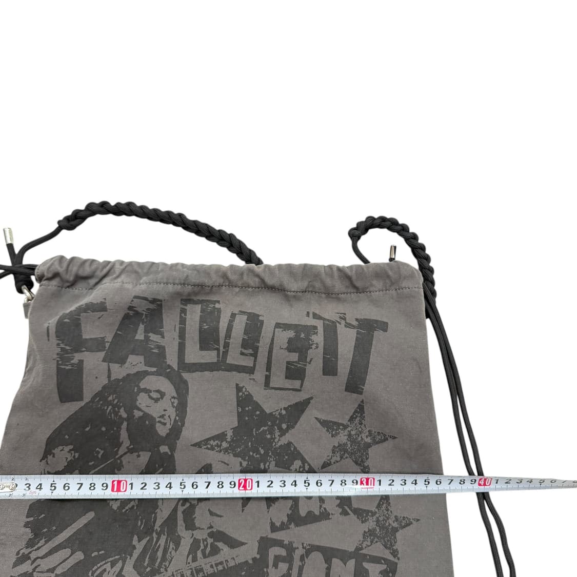 FALLETT 팔렛 락 밴드 로프 짐색 가방 차콜 상품이미지6