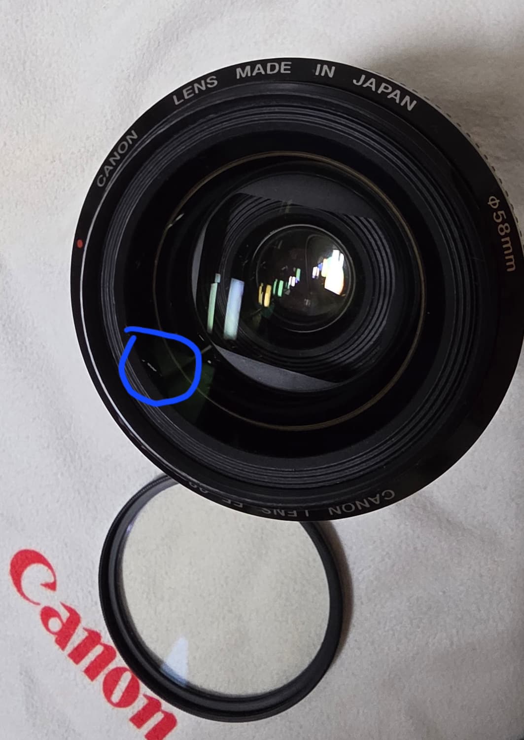 캐논 EF 28mm F1.8 렌즈 + EW-63II 렌즈후드 팝니다. 상품이미지4
