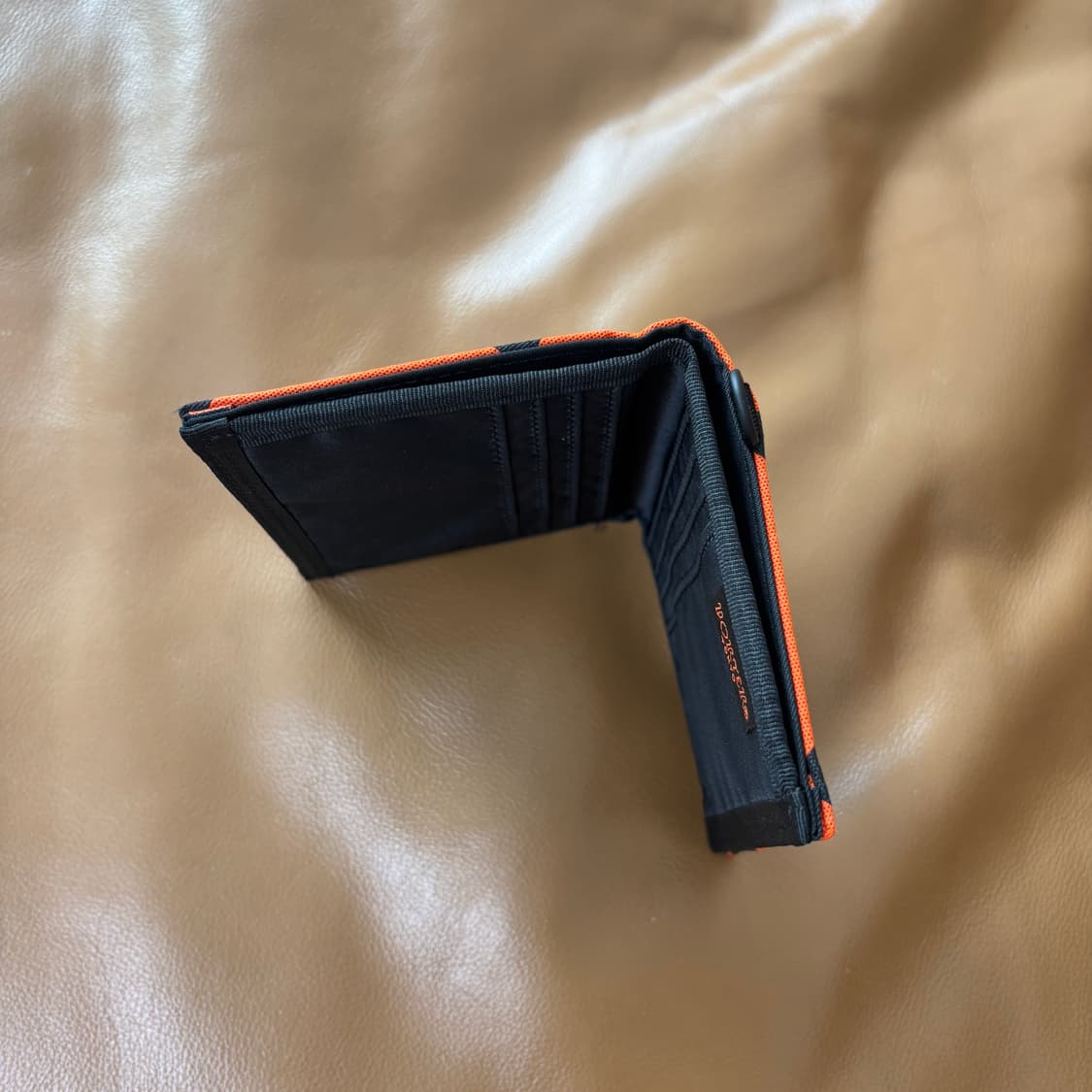PORTER 포터 월렛 지갑 아가일 오렌지 블랙 상품이미지5
