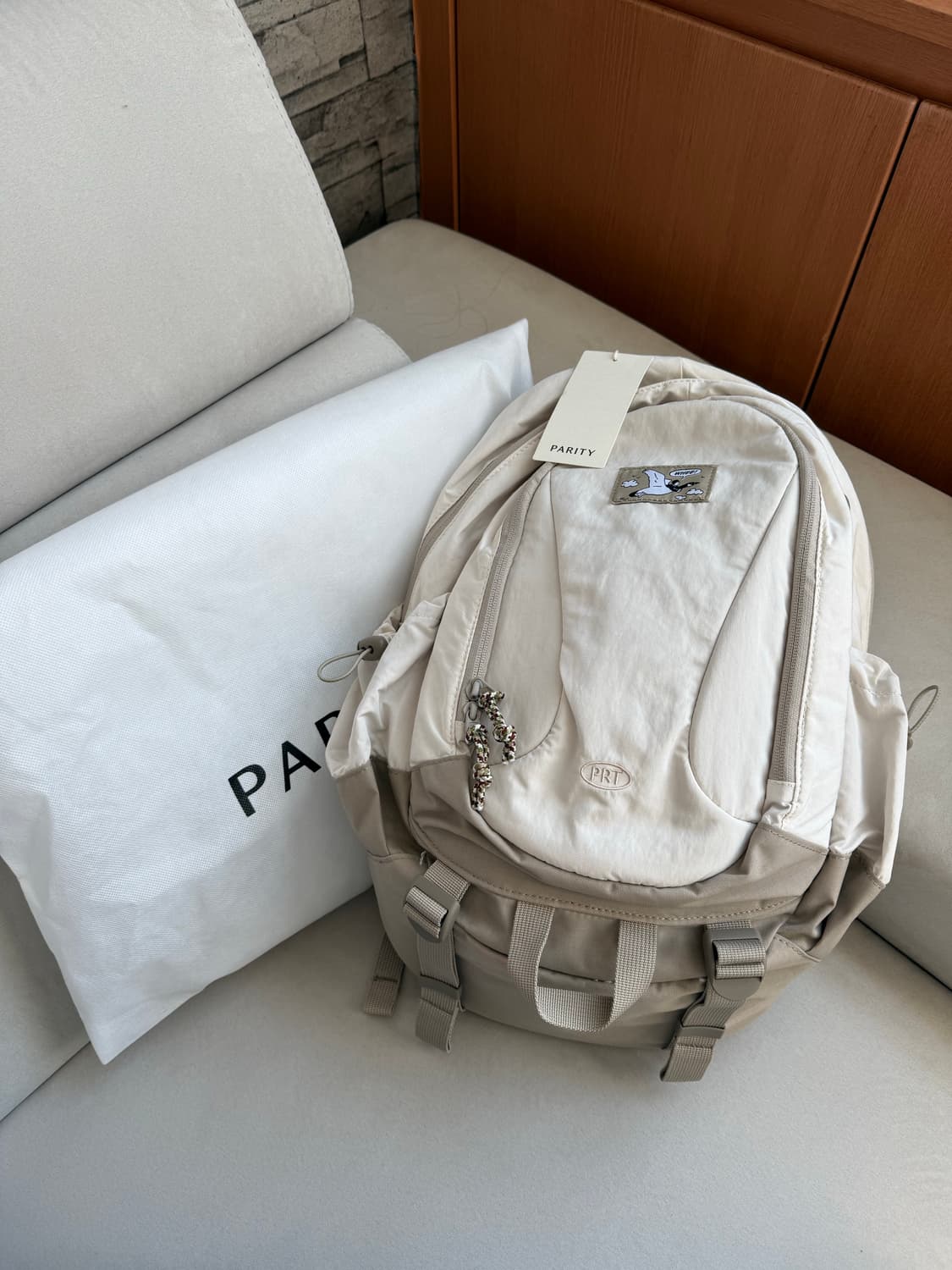 PARITY 패리티 백팩 아이보리 새상품 상품이미지1