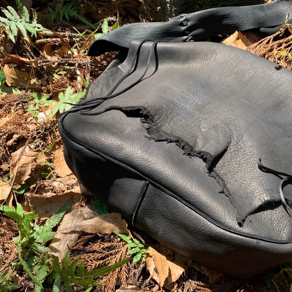 사슴가죽 핸드메이드 크로스백 상품이미지3