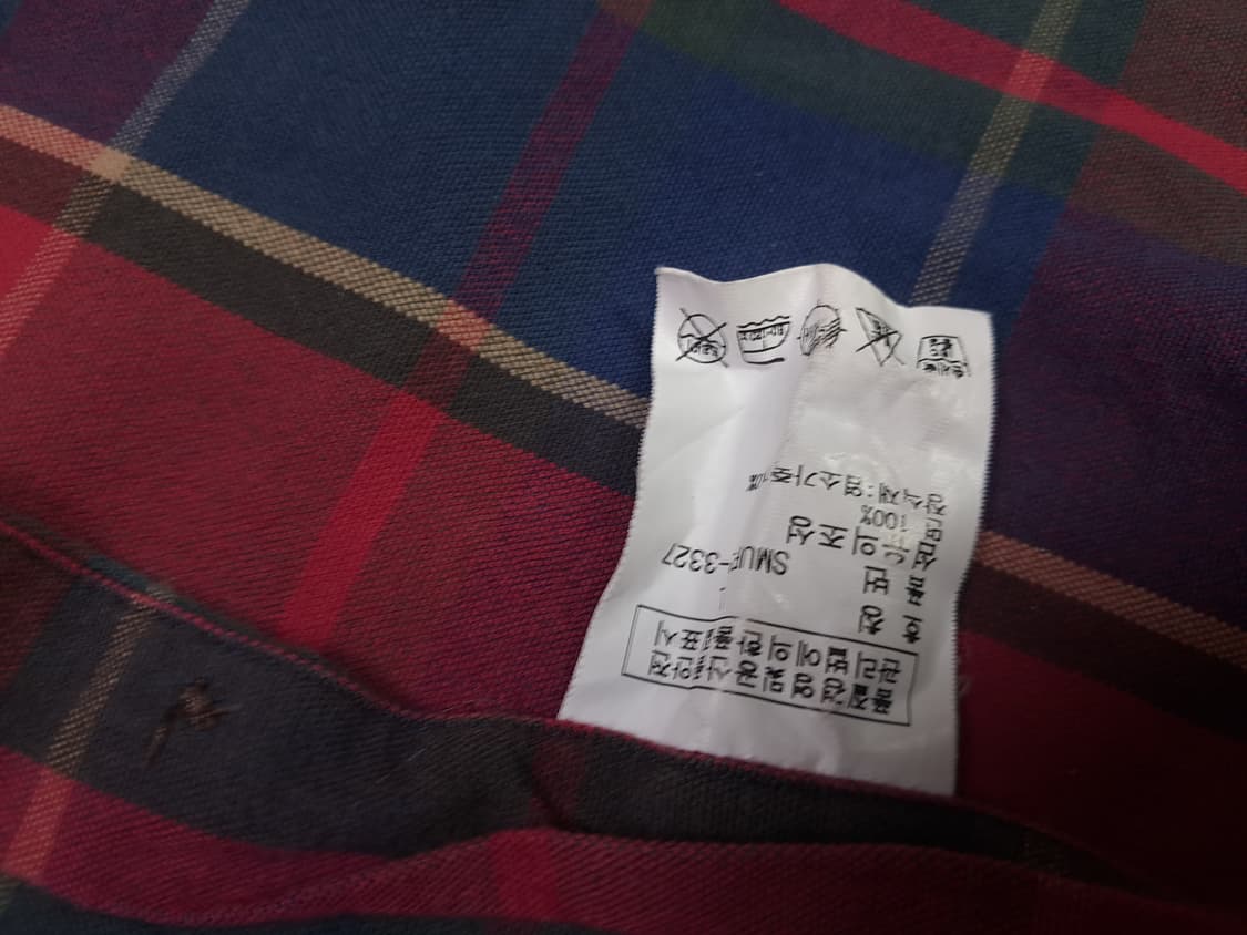 오리지날 랄프로렌폴로 마드라스체크 워크셔츠 상품이미지4