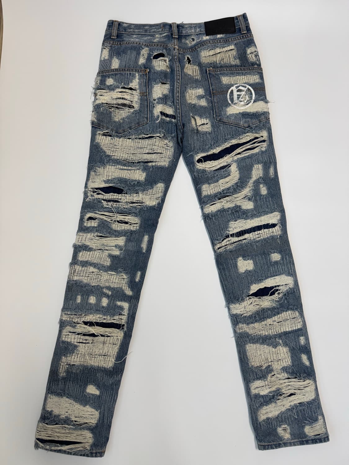 A Good Bad Influence 리페어 데님팬츠 상품이미지3