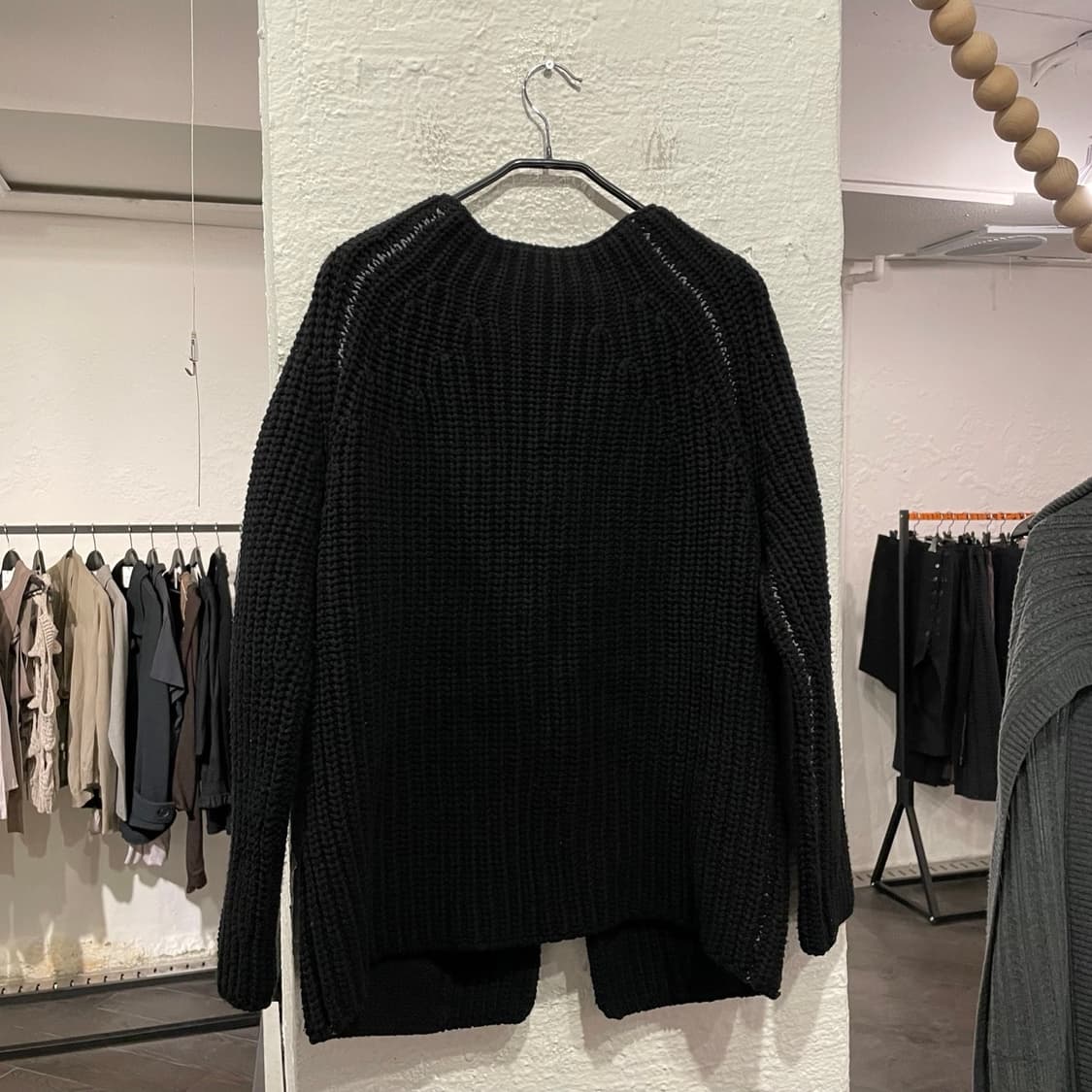 폼 덱스프레시옹 보트넥 가디건 상품이미지3