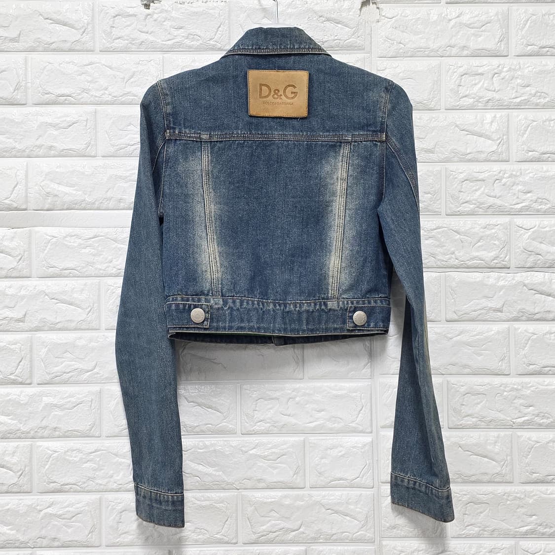돌체앤가바나 크롭 데님 자켓 S 상품이미지4