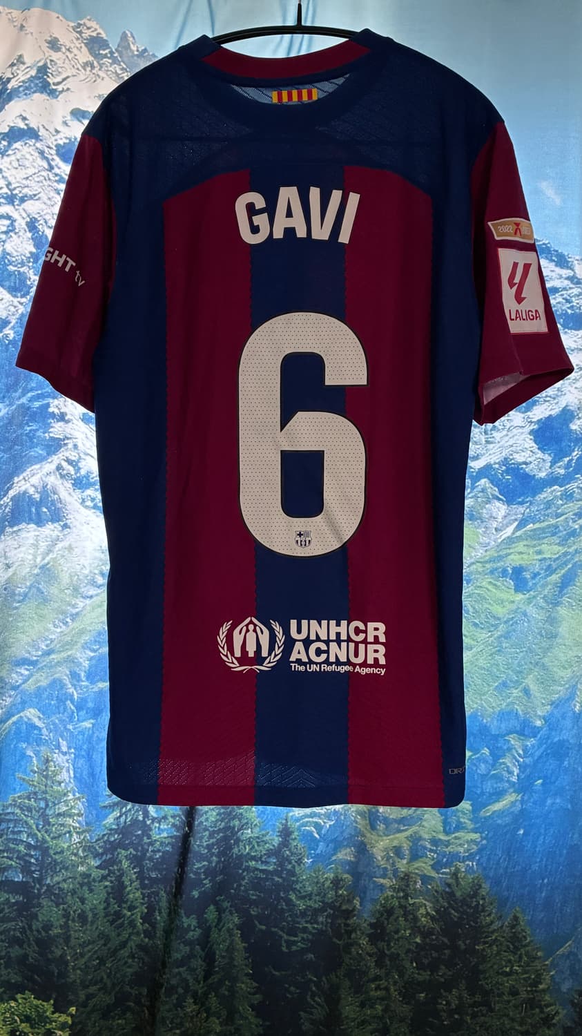 FC 바르셀로나 22/23 홈 유니폼 – 가비(GAVI) 상품이미지2