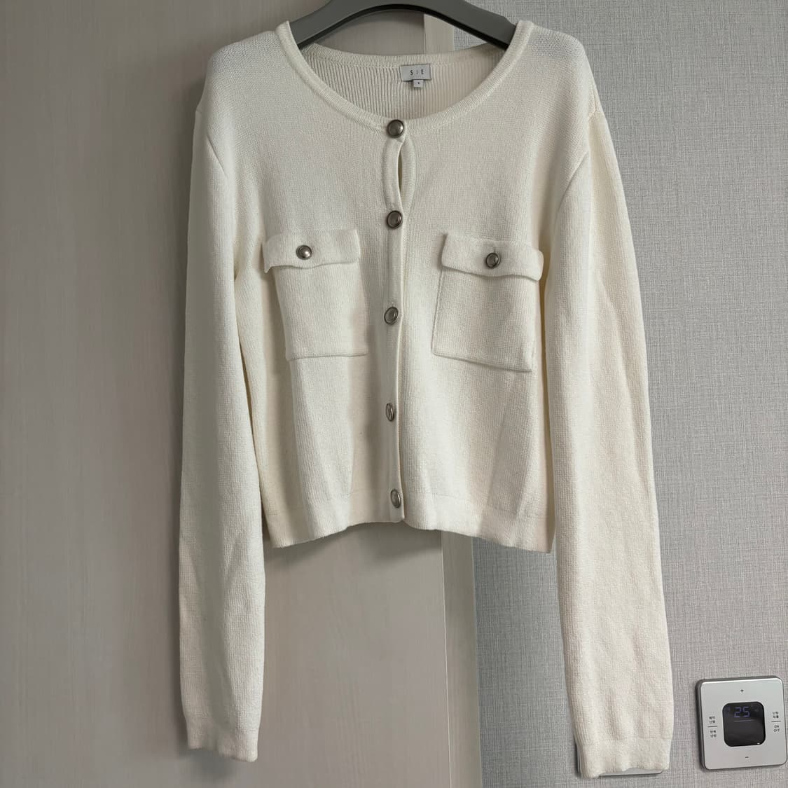 시에 SIE 클래시 니트가디건 (크림) 상품이미지4