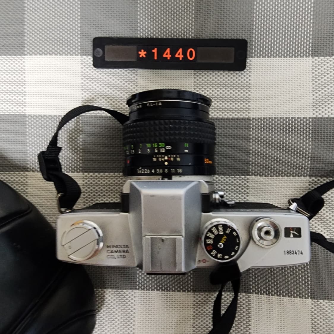 미놀타 SR T 101 필름카메라 1.4렌즈 실버바디 케이스포함 상품이미지3