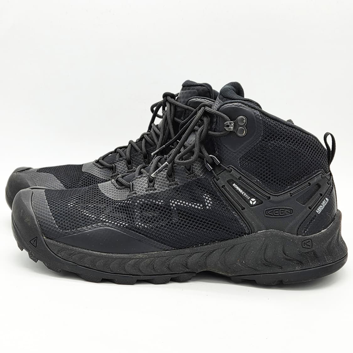  KEEN NXIS EVO 미드 워터프루프 하이킹 부츠 블랙 (285)  상품이미지1