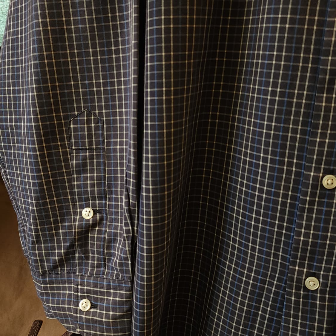 90s 폴로 랄프로렌 체크셔츠 빅사이즈 포켓셔츠 xl 상품이미지6