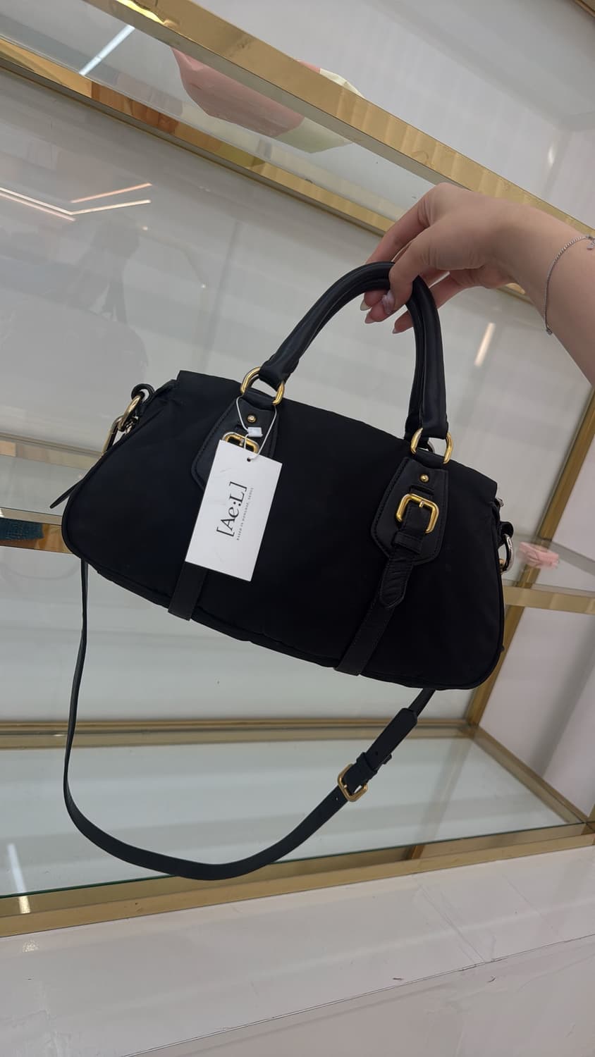 프라다 포코노 볼링백 상품이미지4