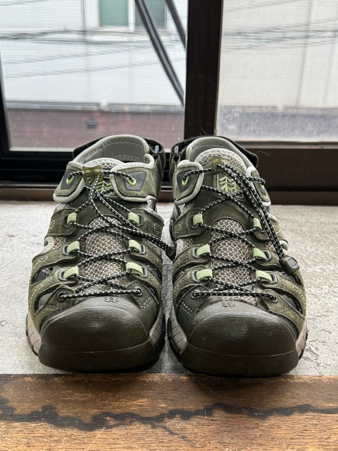 코오롱 스포츠 아쿠아 트래킹화 260mm 상품이미지3