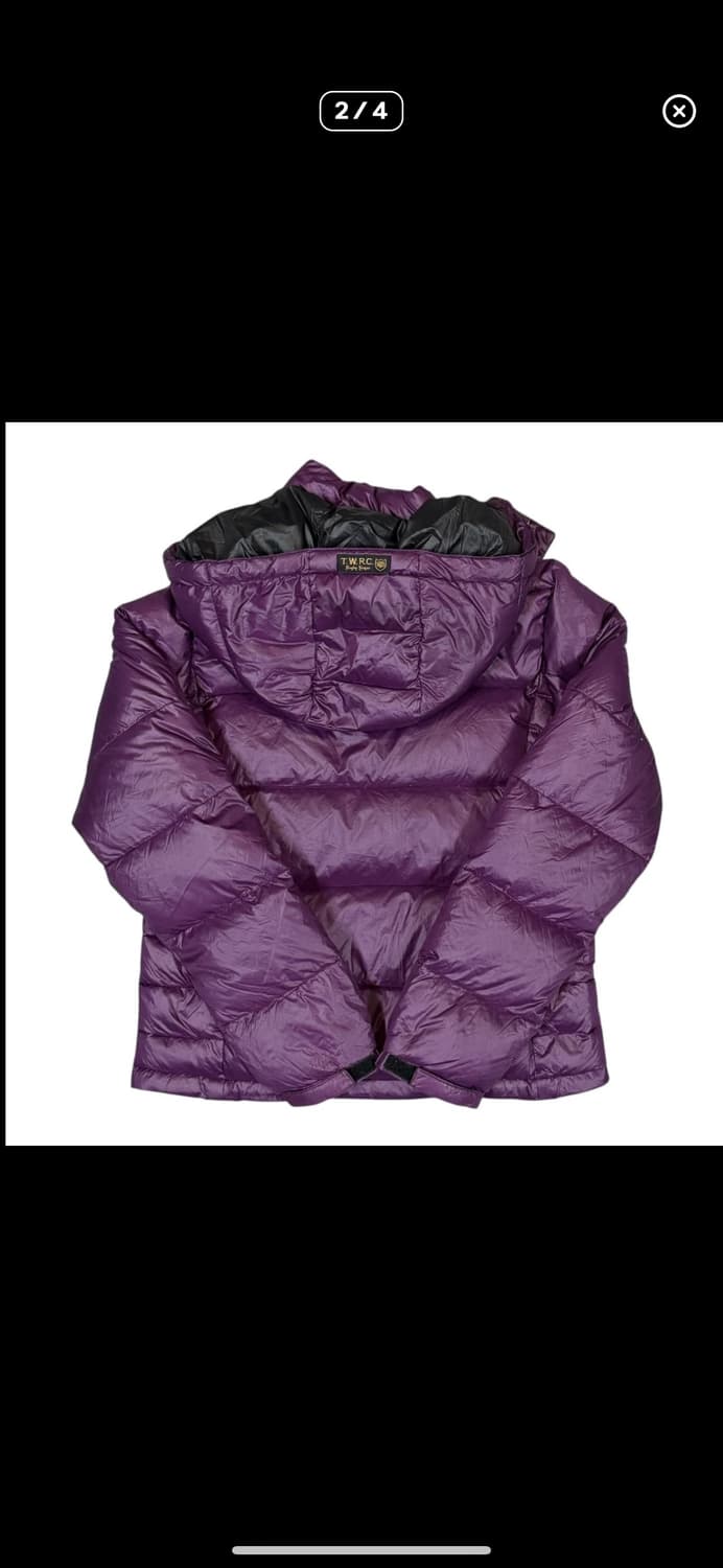  (바배) 티니위니 퍼플 구스다운 패딩 상품이미지2