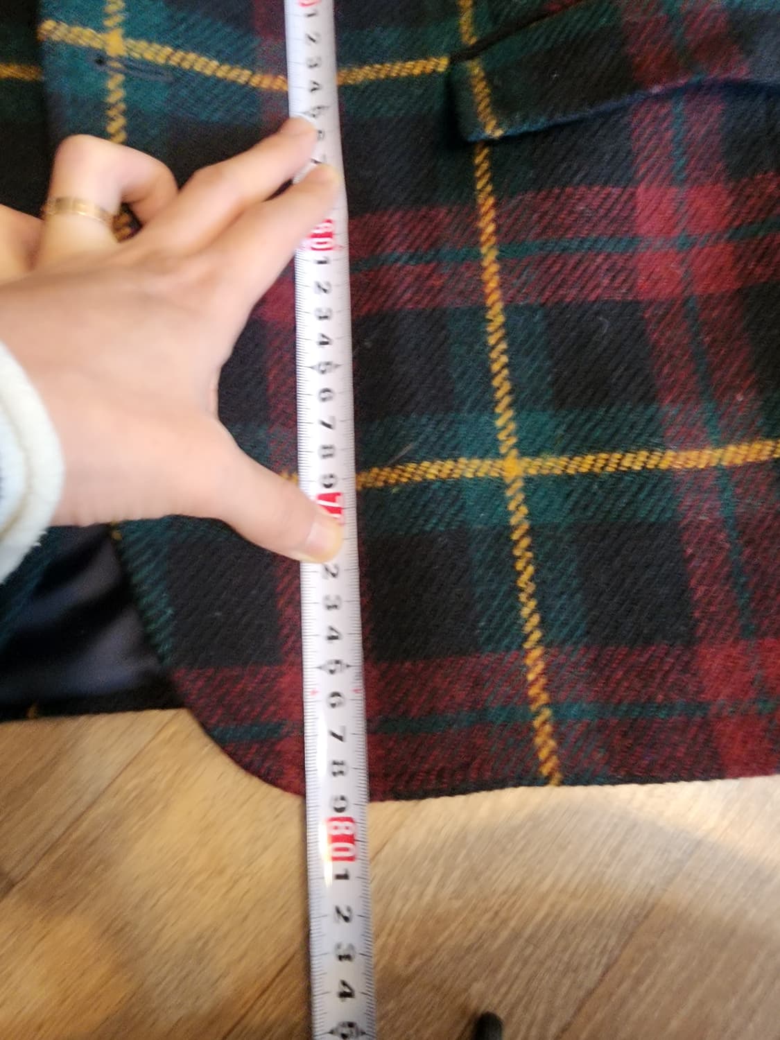 폴로 랄프로렌 멀티체크 자켓 42R made in italy 상품이미지6