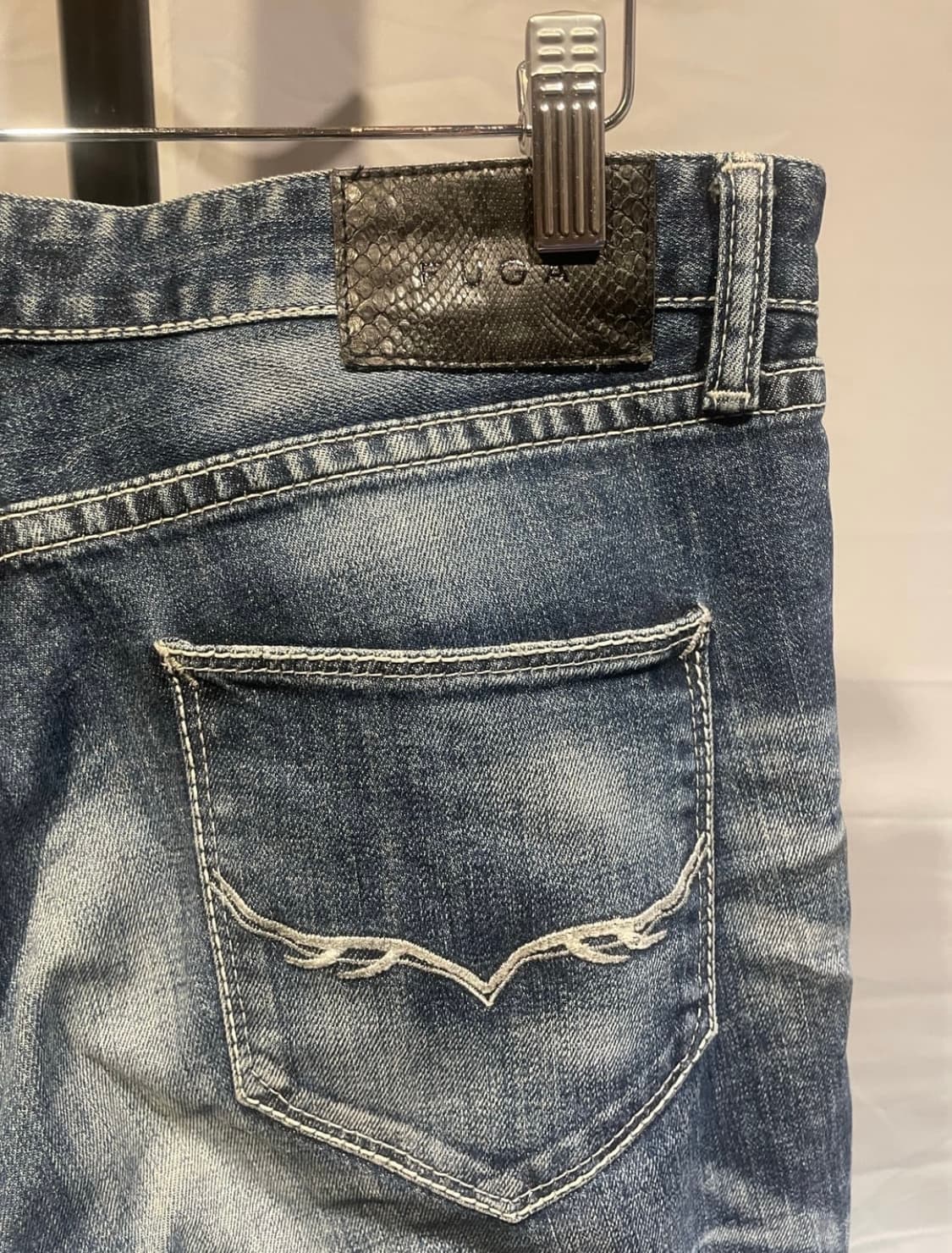 Gosta de fuga 더티 워싱 데님 디올진 상품이미지3