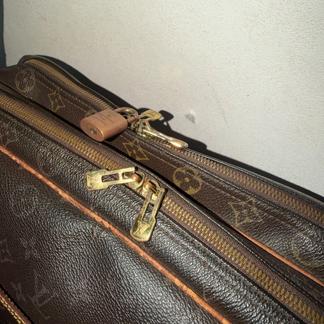 빈티지 루이비통 모노그램 리포터백 라지 숄더&크로스백 상품이미지6