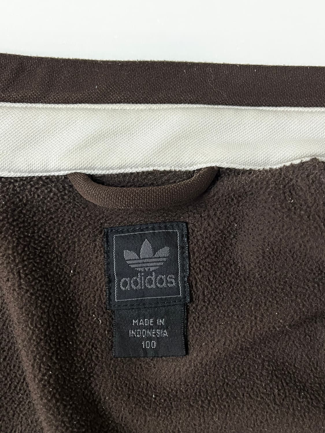 100)아디다스 00s 초코브라운 대장 져지 시펠드 트랙탑 상품이미지5