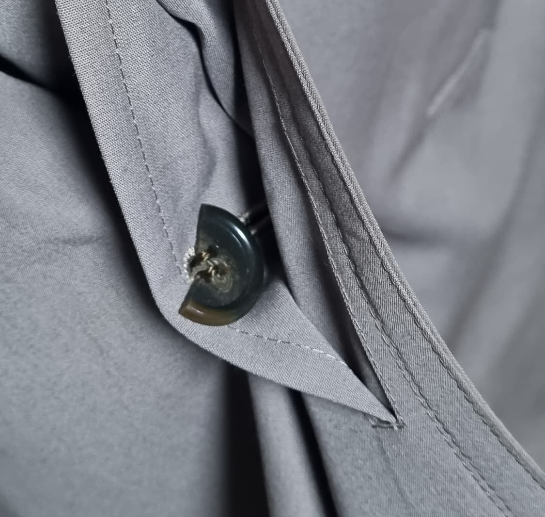 M (66) 랑방 빈티지 그레이 트렌치코트 상품이미지7