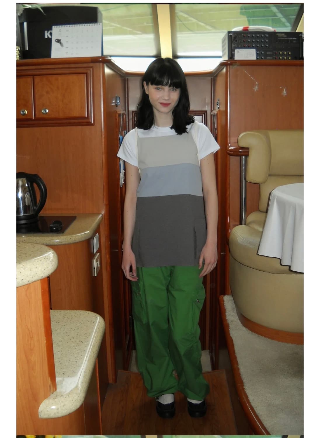 페스토 [PESTO] BLOCK MIDI TOP NAVY 상품이미지9