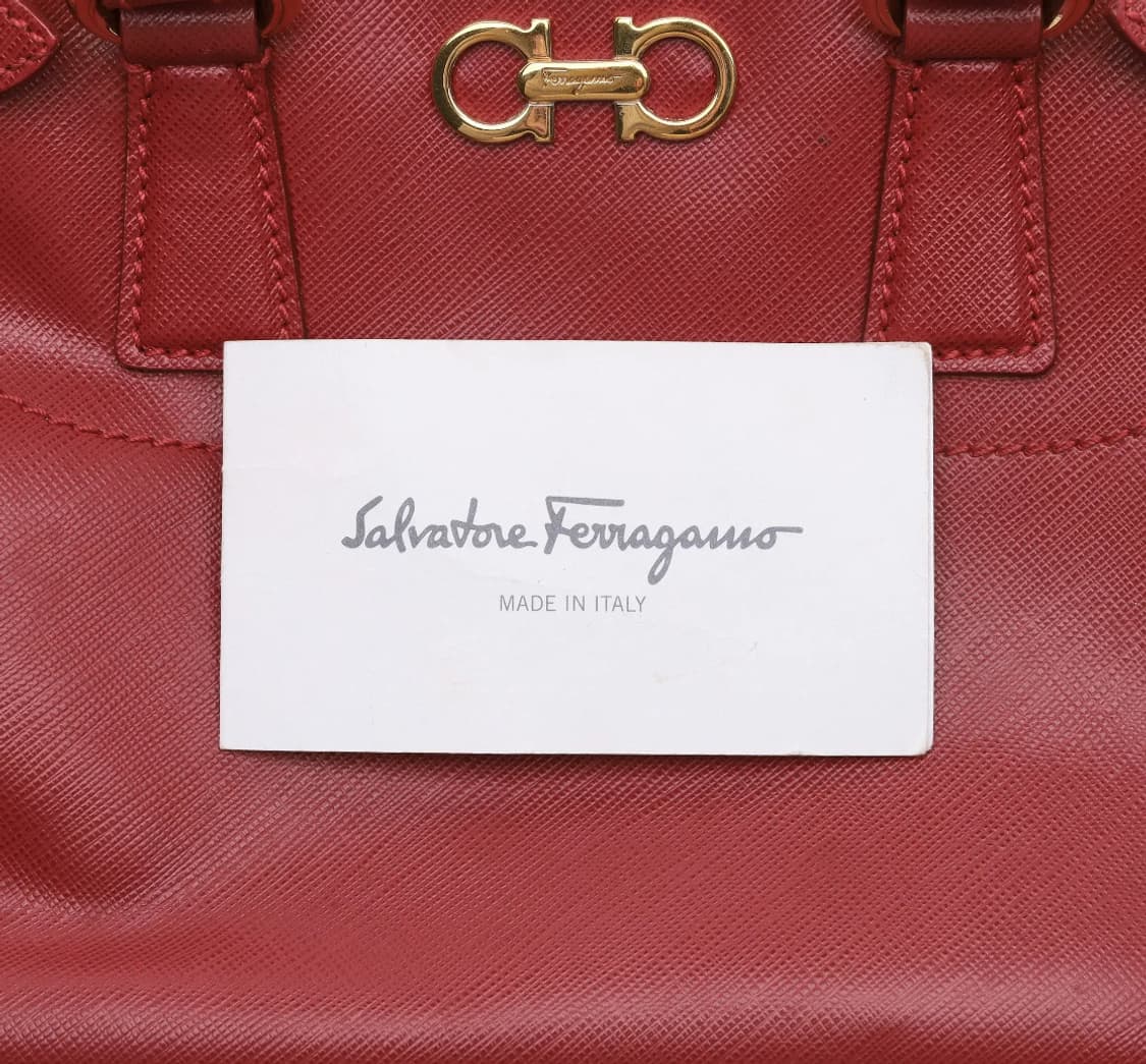 [A급] 페라가모 간치니 토트 겸 숄더백 판매합니다!!! 상품이미지2