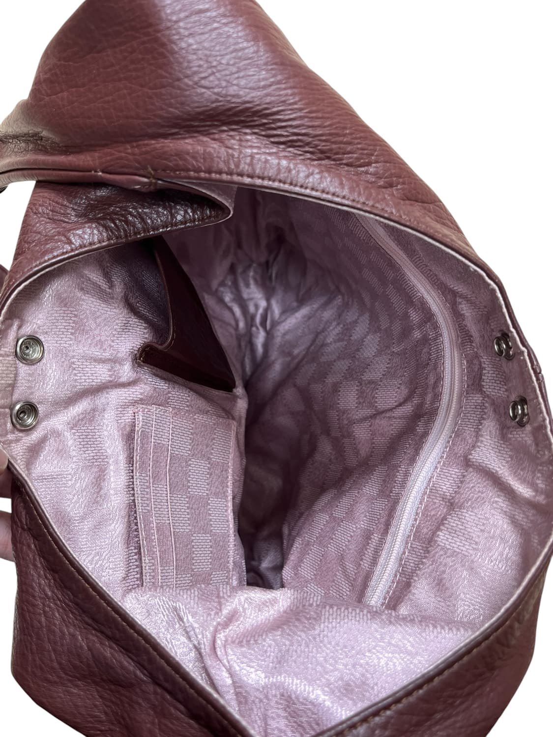 Cross strap leather bag 상품이미지5