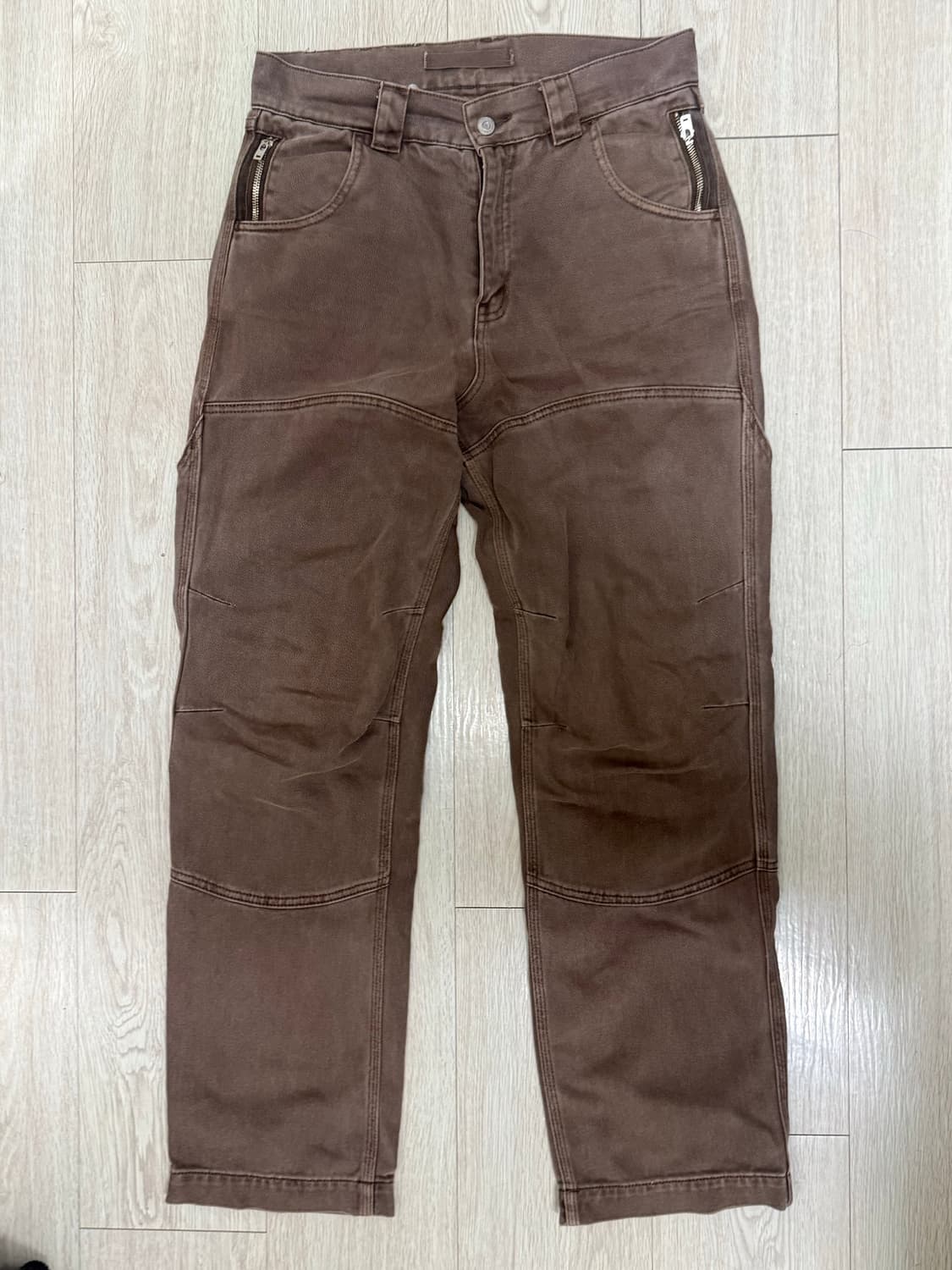 [M] MPa CALF POCKET PANTS (BROWN) 상품이미지3