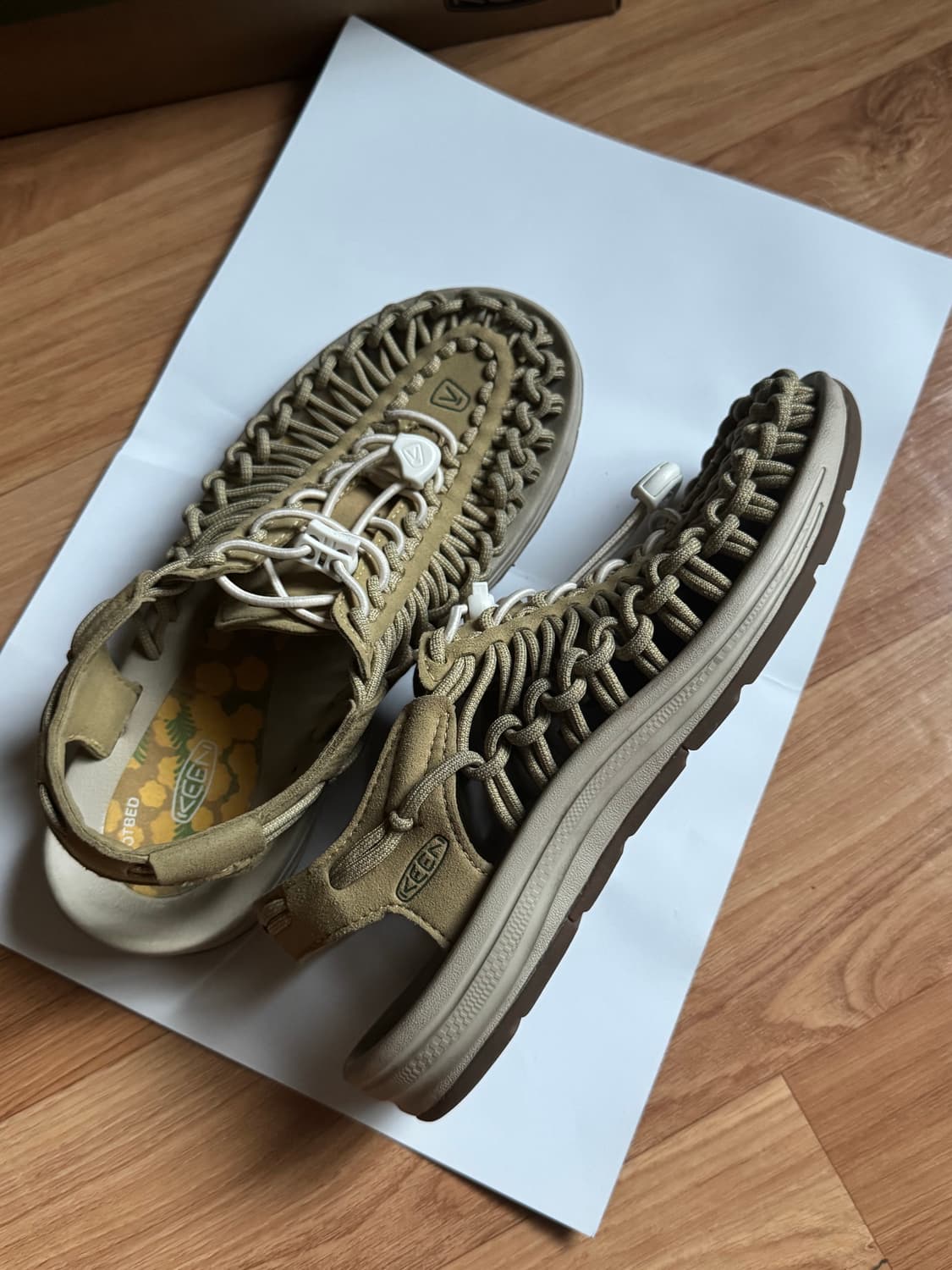 킨 유니크 여성 샌들 카키 240 상품이미지6