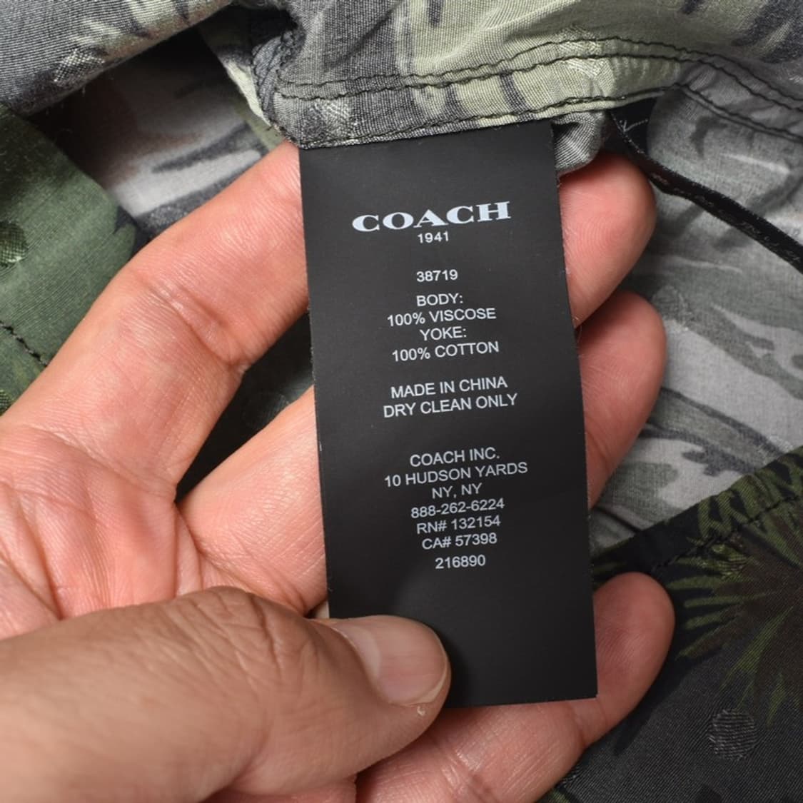 코치100% 비스코스 웨스턴 셔츠 남방 L M25070146 상품이미지5