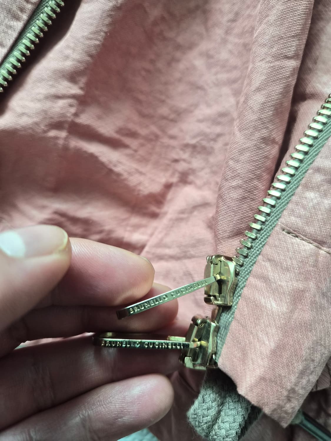 [정품] 브루넬로 쿠치넬리 여성 타프타 후드 자켓(사이즈38) 상품이미지9