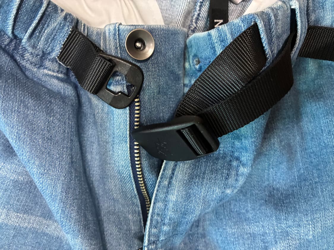 Gramicci × Niko and… 콜라보 데님 테이퍼드 팬츠 M 상품이미지6