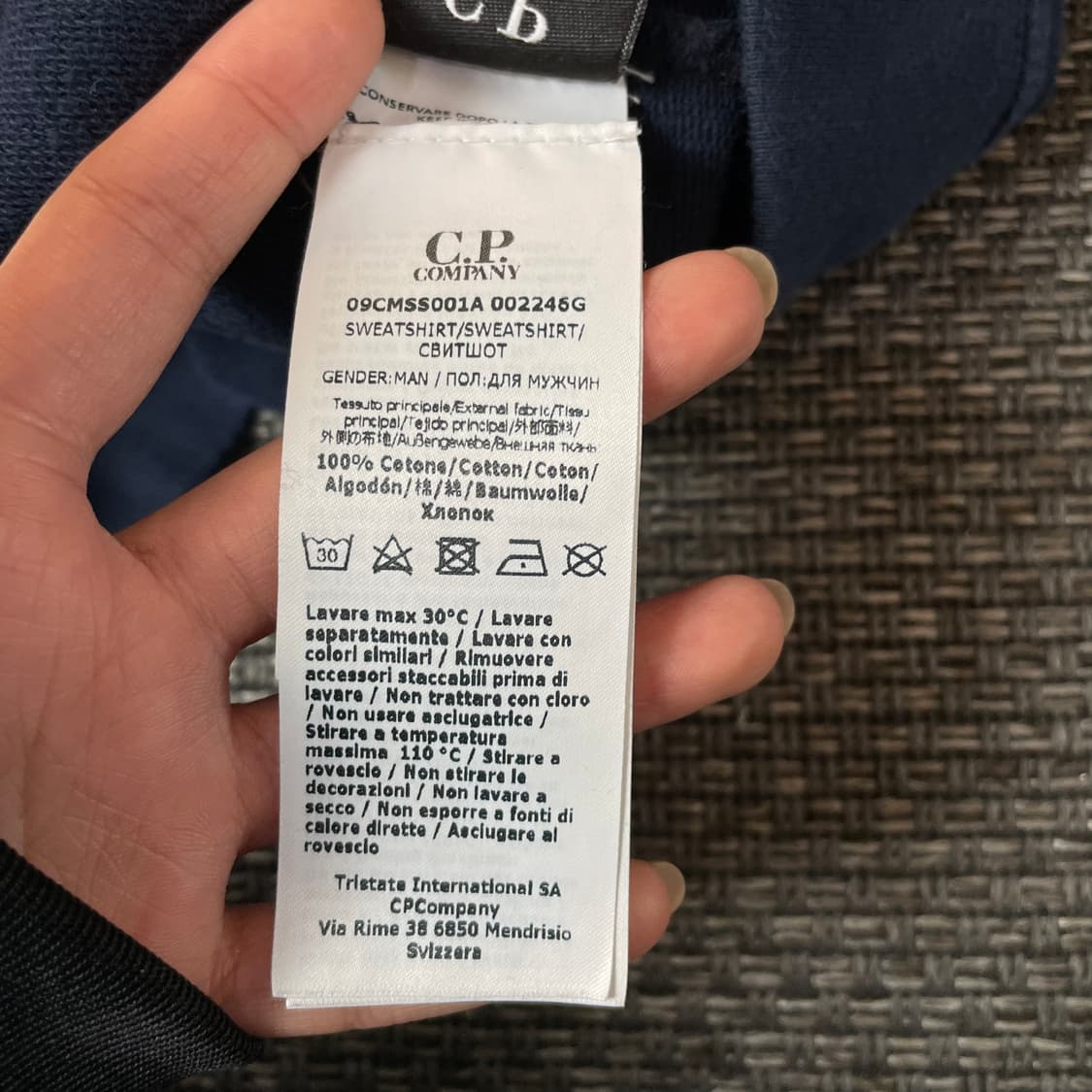 씨피컴퍼니 딥블루 사이드포켓 롱슬리브 상품이미지9